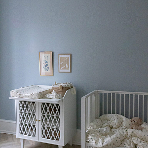 Контейнер для влажных салфеток Cam Cam Copenhagen "Blueberries", молочный